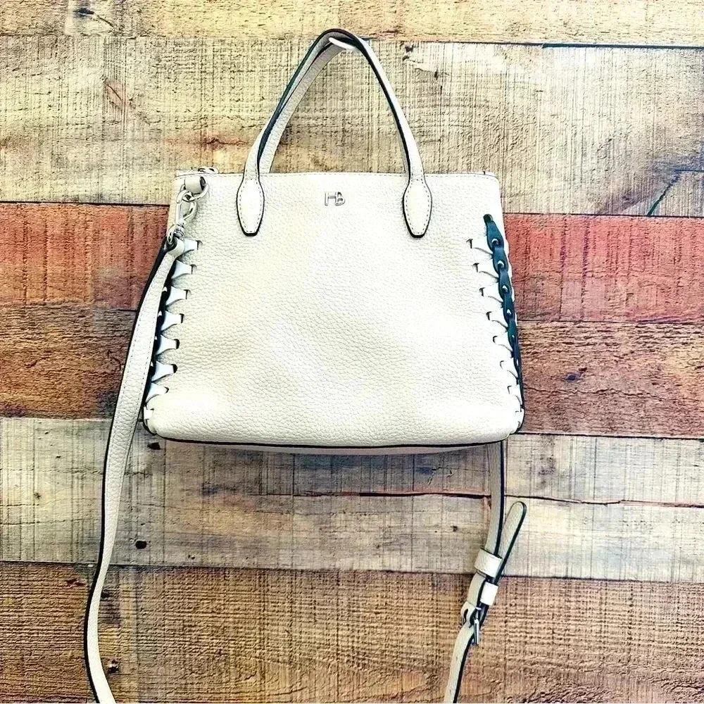 Henri Bendel Rare Pebbled Leather Crossbody/Satchel